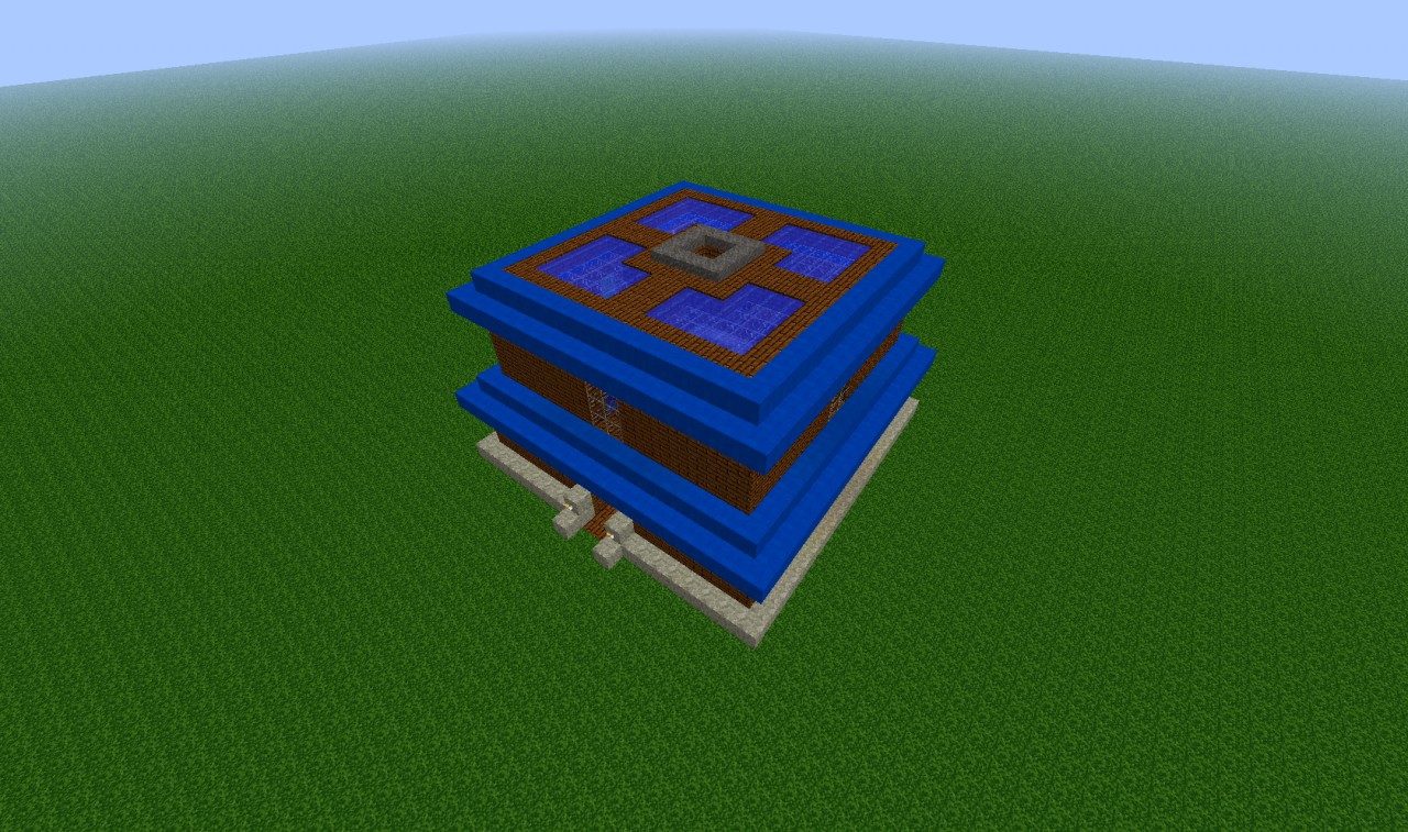 Simple water temple Minecraft Map