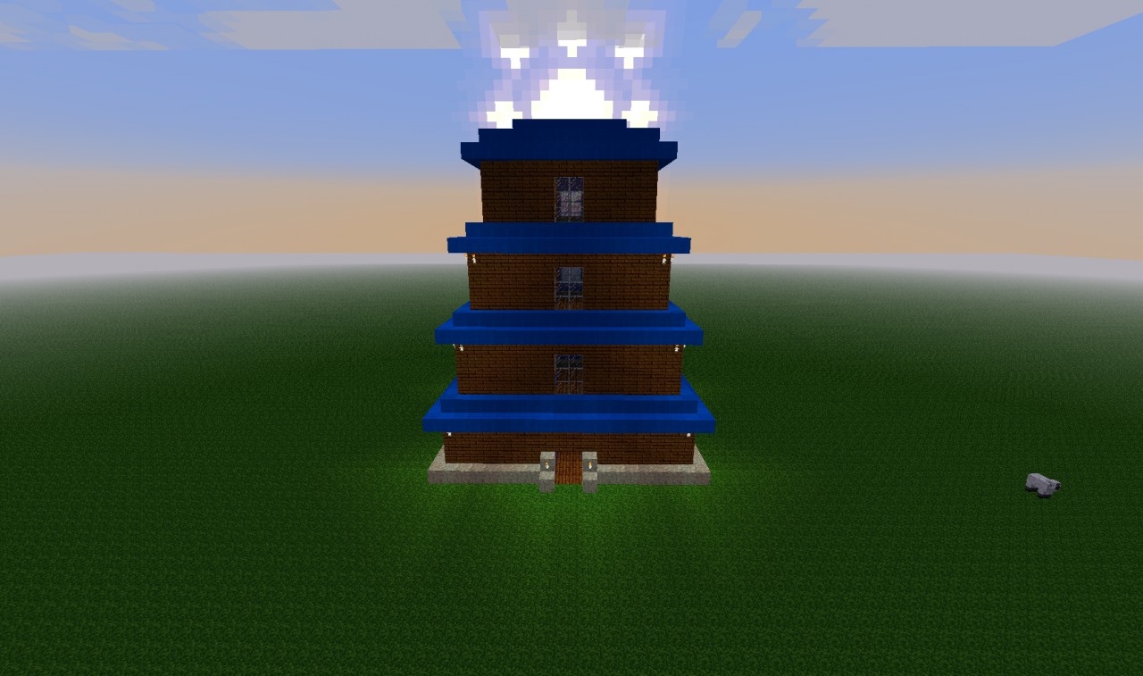 Simple water temple Minecraft Map