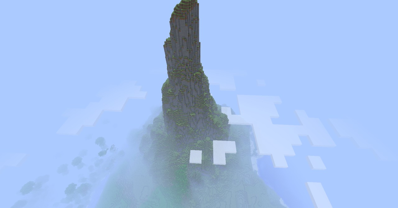 giant mountain Minecraft Map