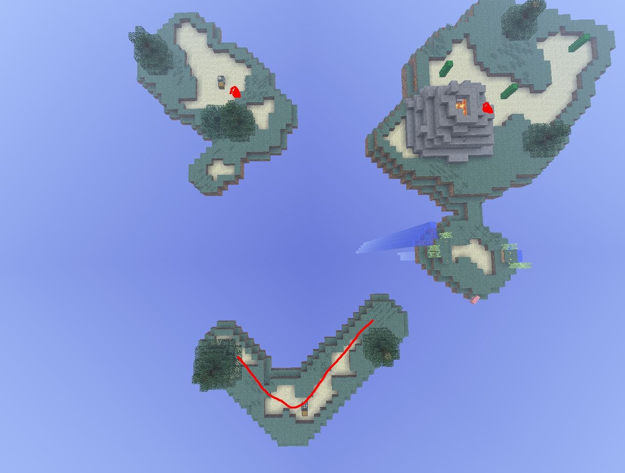 Minecraft map with objectives [happyworld] [pl/eng] Minecraft Map