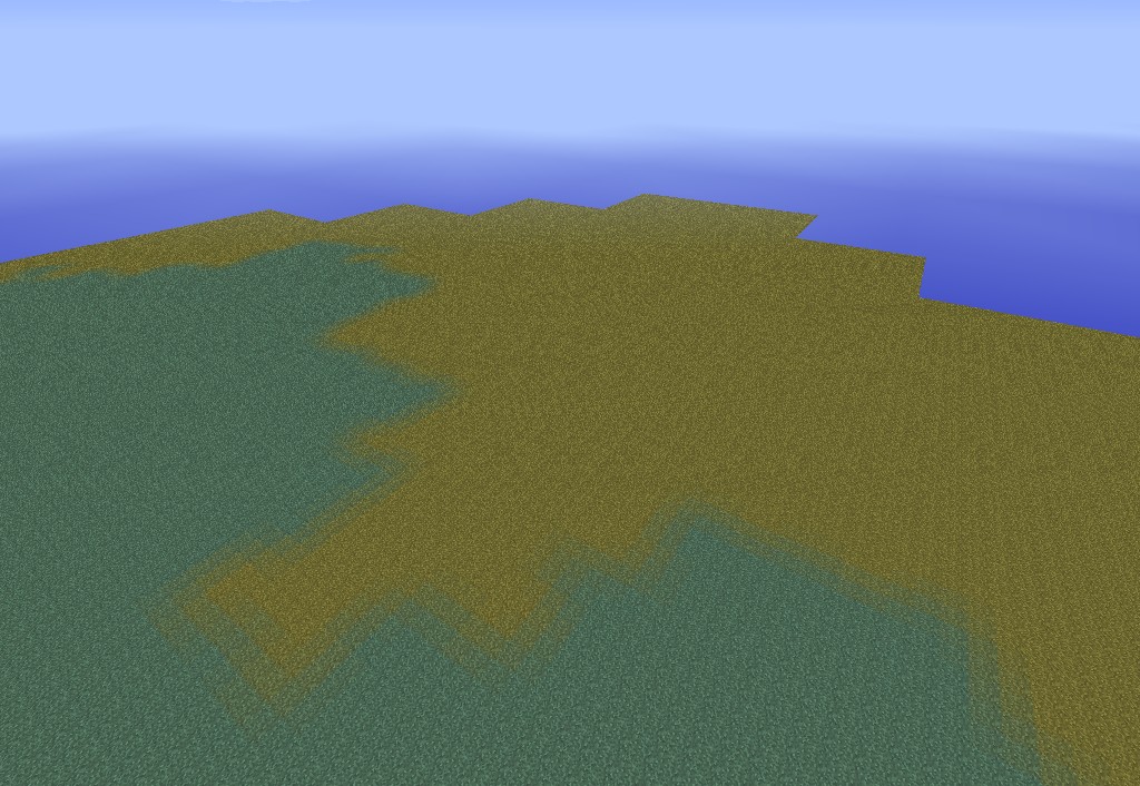 Flat Grass Map Minecraft Map