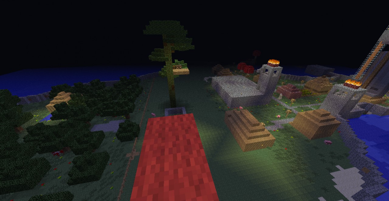 my first map ever Minecraft Map