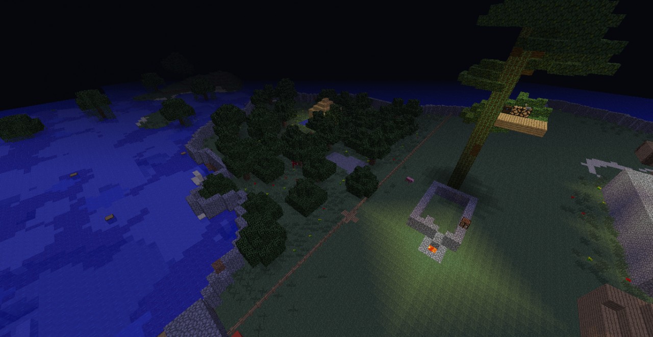 my first map ever Minecraft Map