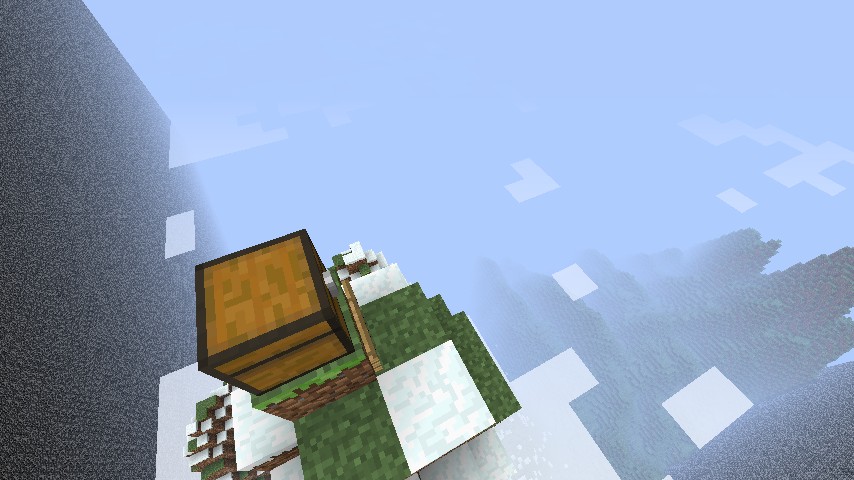 A view from the the top of Hero Mountain- there is treasure at the top!