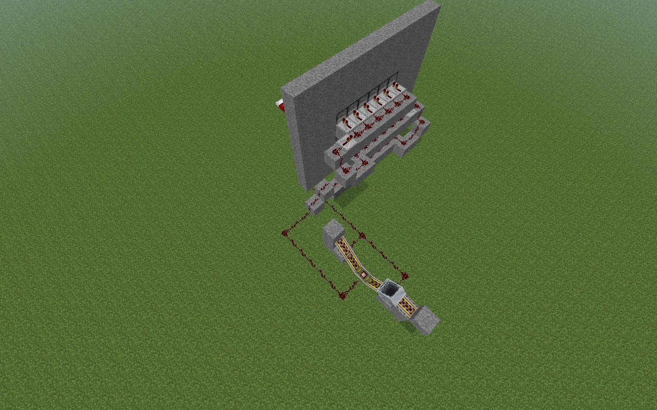 dispensers thats shots stack of arrows. Minecraft Map