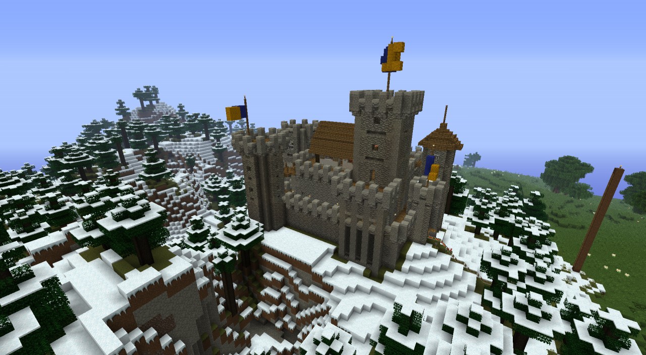 Nebux City Castle Iron Golem Farm Minecraft Map