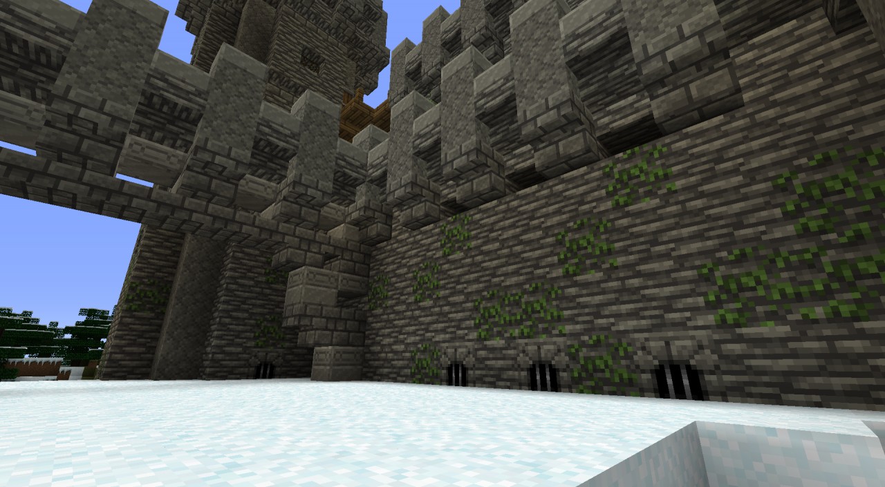 Nebux City Castle Iron Golem Farm Minecraft Map