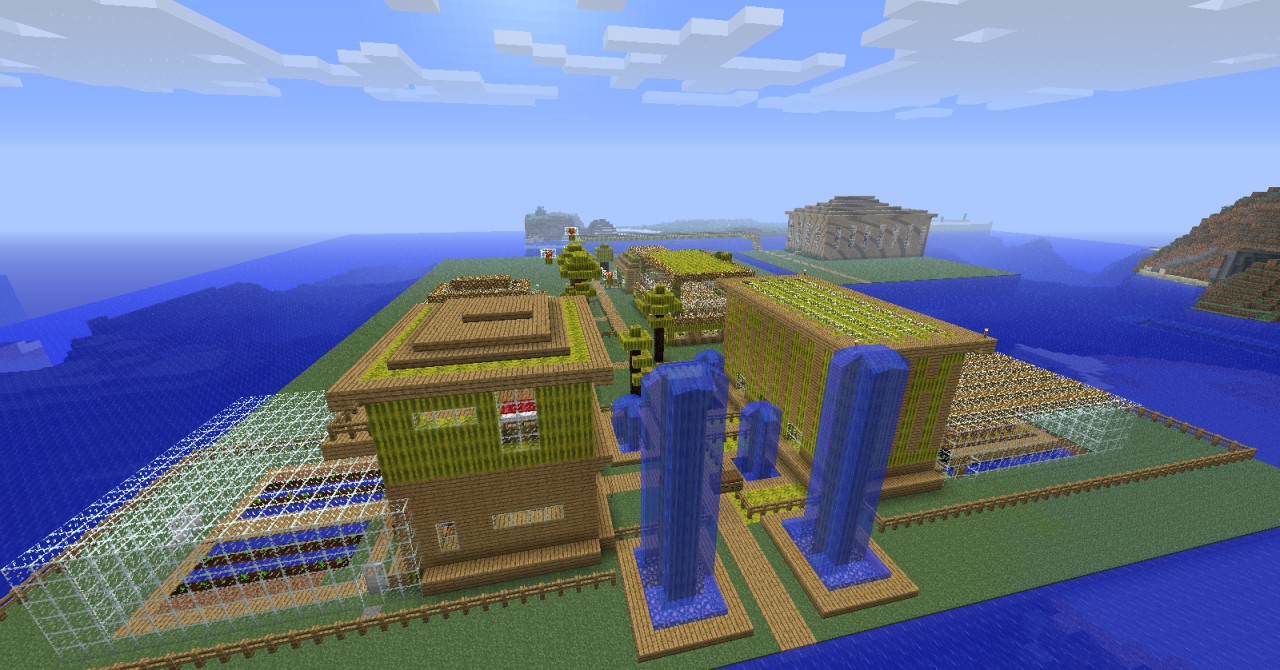 Melon Village Minecraft Map