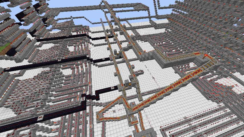 Enhanced Minecart Bank Minecraft Map