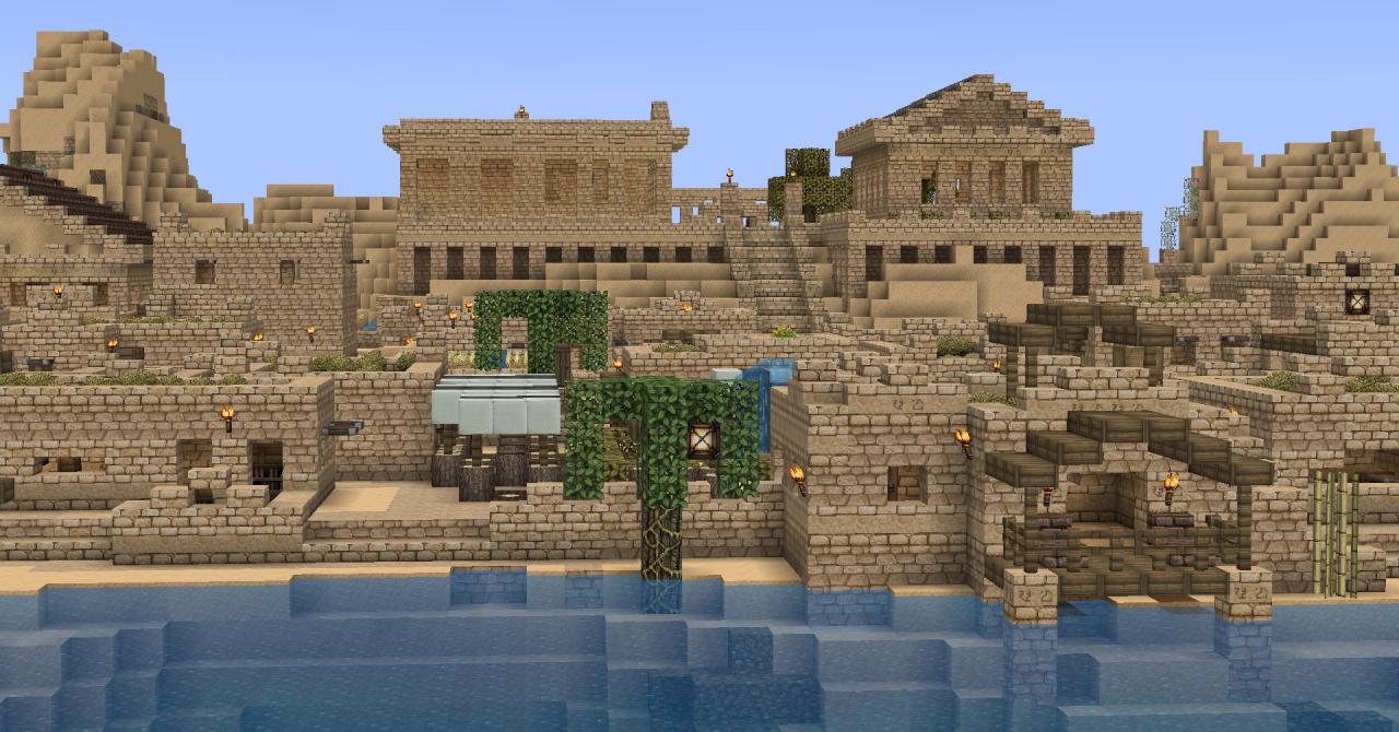 SHAFIR - the old desert city - Download Minecraft Project