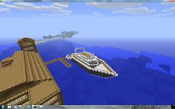 Beautiful Yacht Minecraft Map & Project