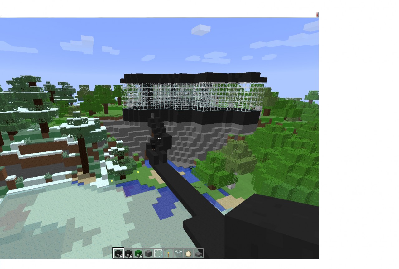 Glass Mansion Minecraft Map