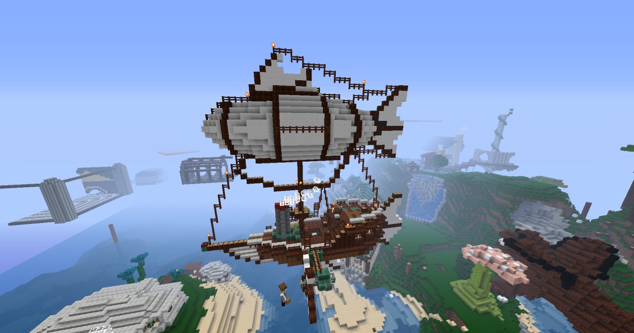 Ship build Minecraft Map