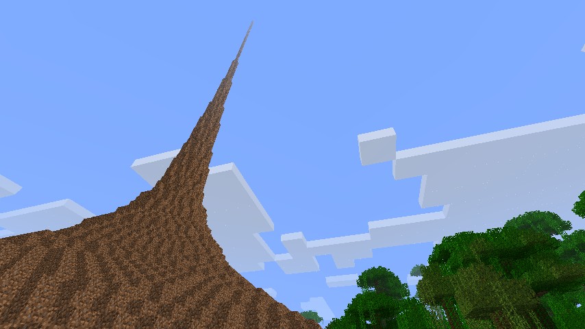 The dirt tower