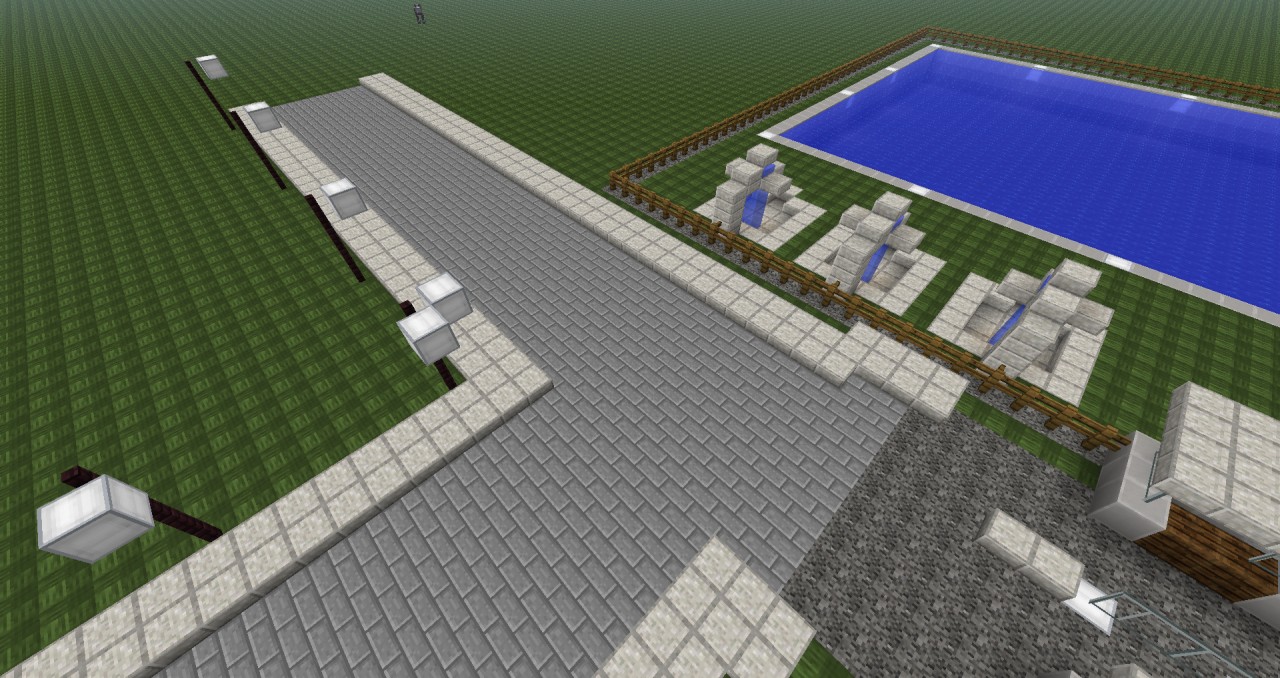 Swimming pool Minecraft Map