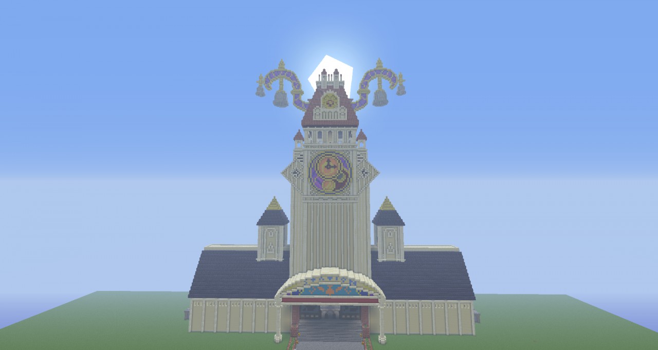 Twilight Town Train Station (Kingdom Hearts) Minecraft Map