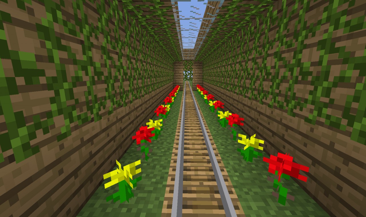 Minecart Track Minecraft Map