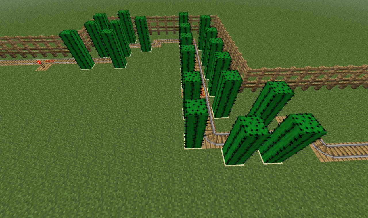 Minecart Track Minecraft Map