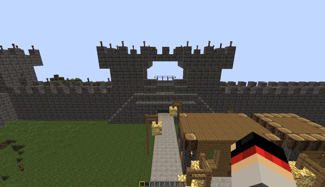 Walled Village Minecraft Map