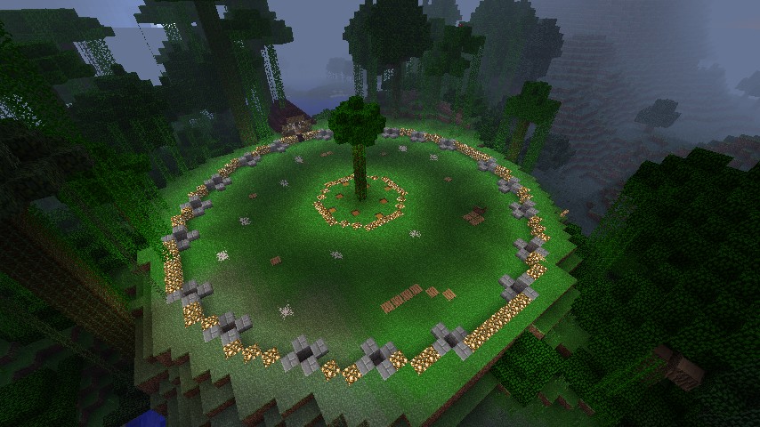 Jungle Hunger Games map spawn