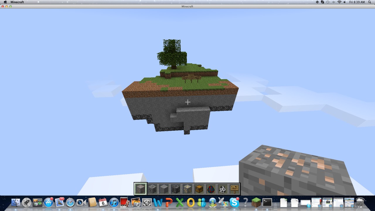 Skyblock hidden chests and ores! Minecraft Map