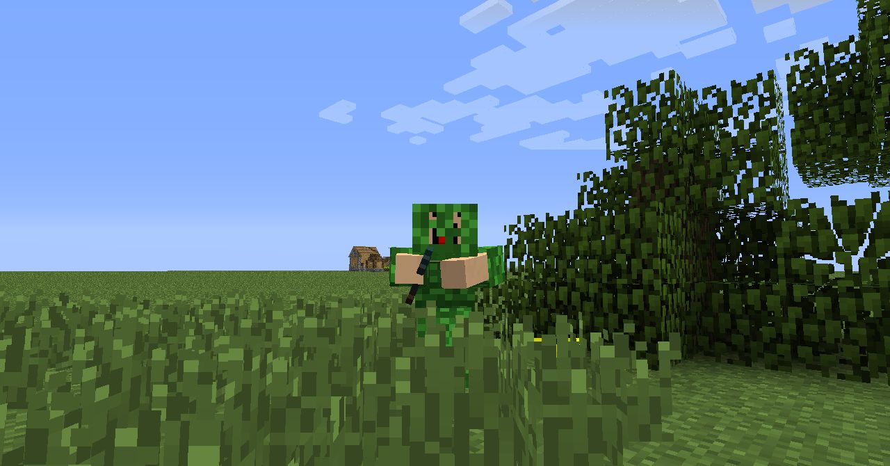 Testing out the Ghille Suit!