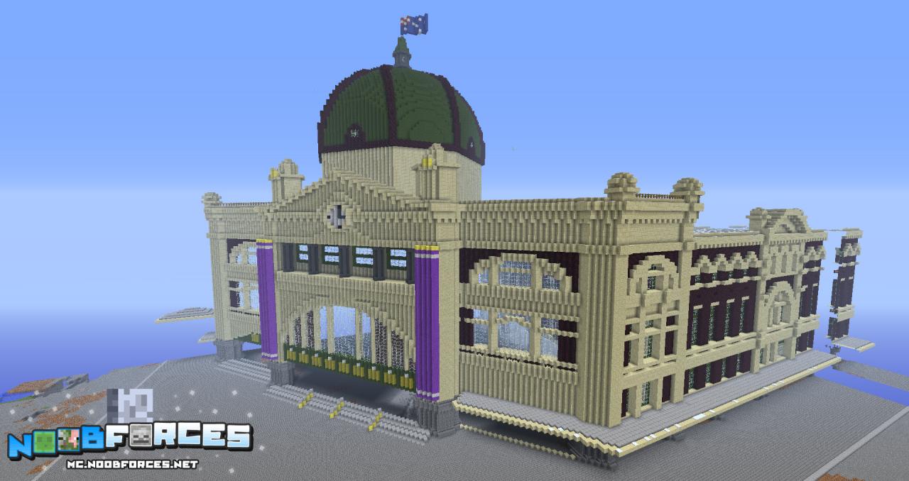 Flinders Street Station Minecraft Map