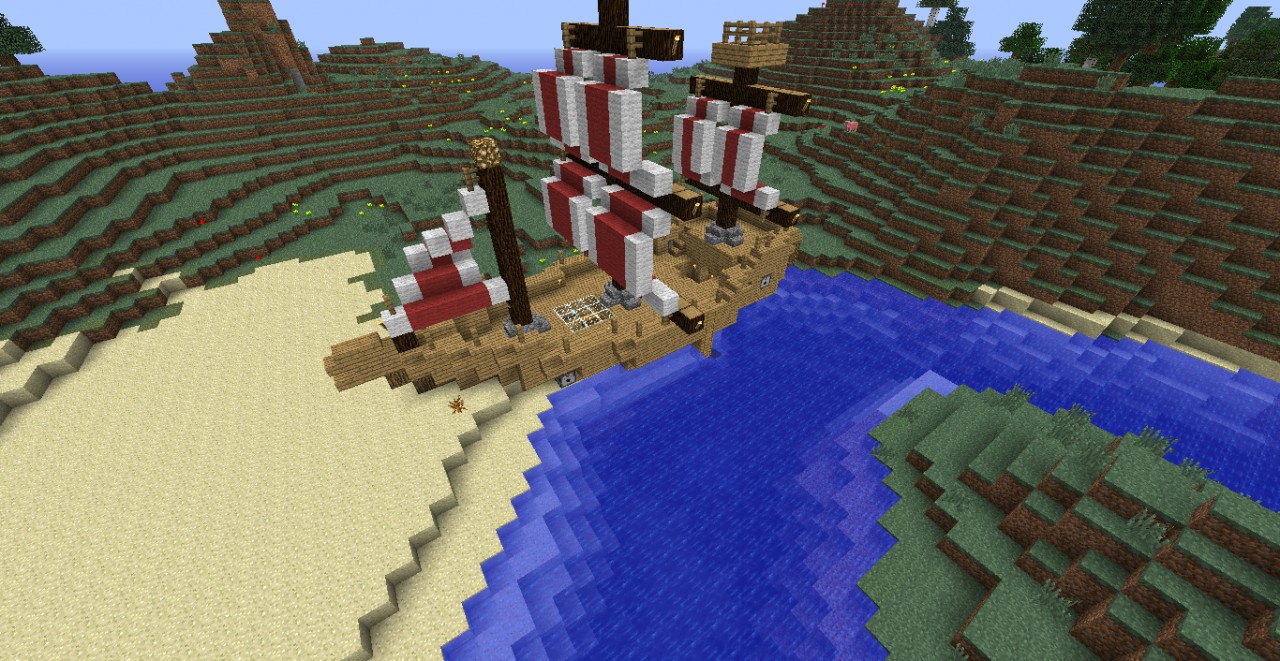 the crushed boat Minecraft Map