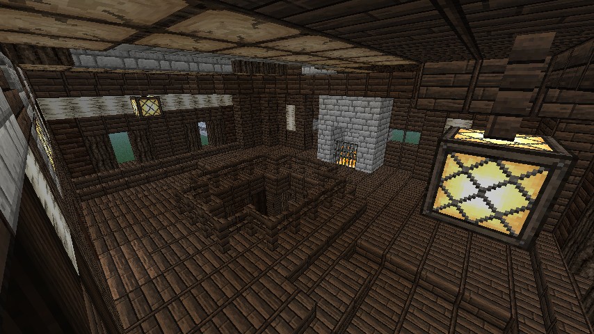 Fancy Wooden House Minecraft Map