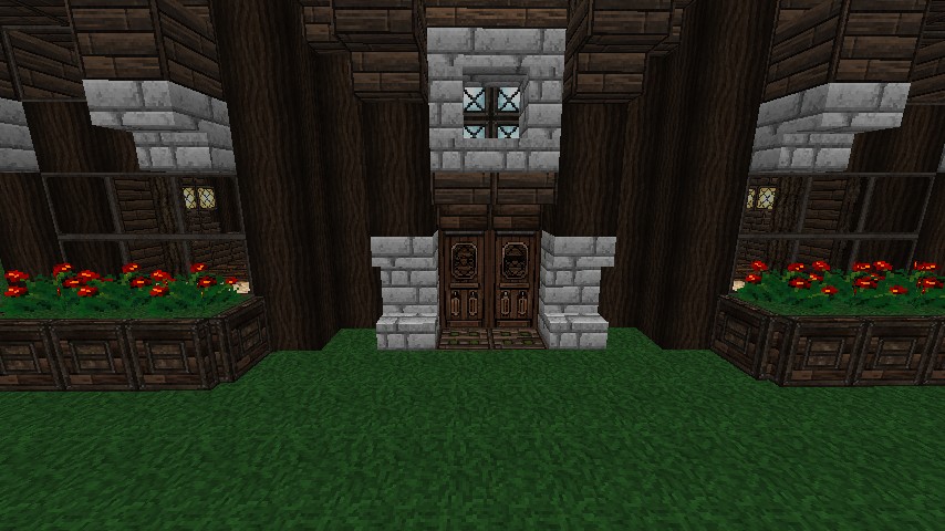 Fancy Wooden House Minecraft Map