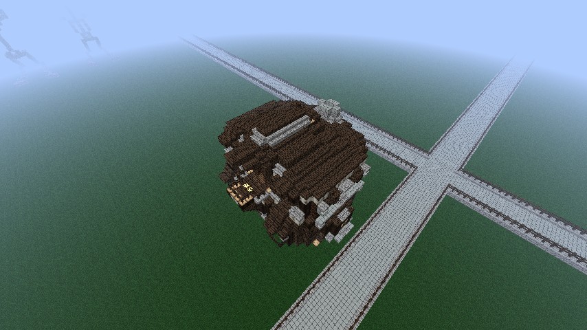 Fancy Wooden House Minecraft Map