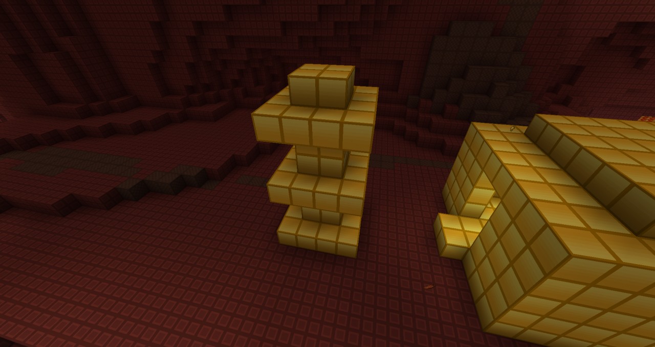Gold in the Nether Minecraft Map