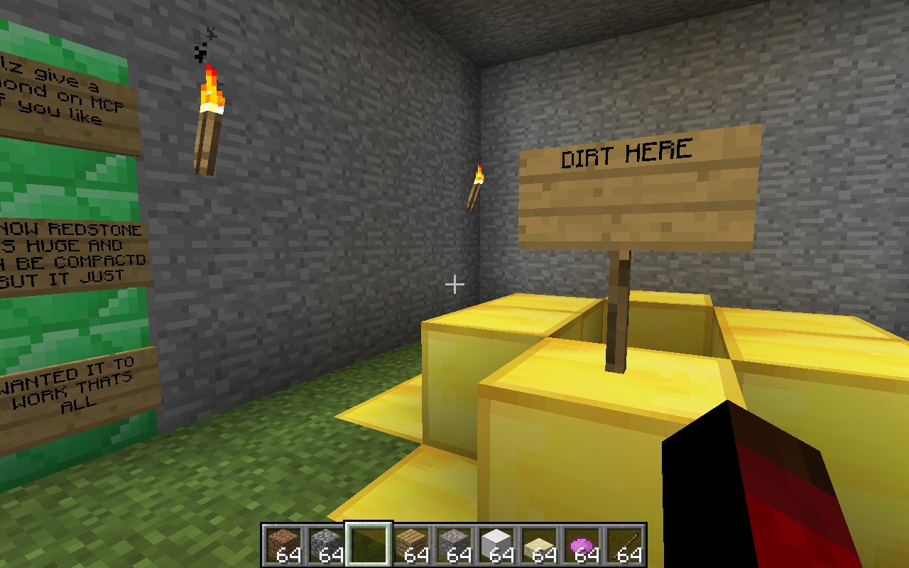 Item Code Door Lock Minecraft Project