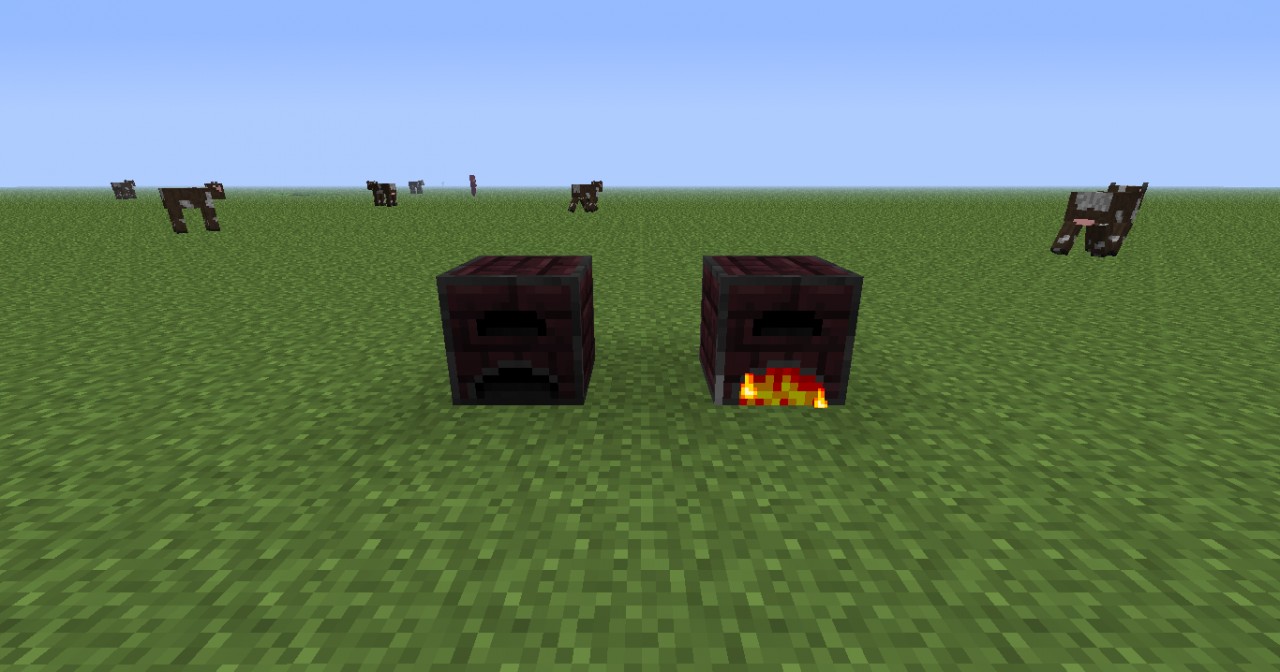 to smelt Obsidian into Bricks!