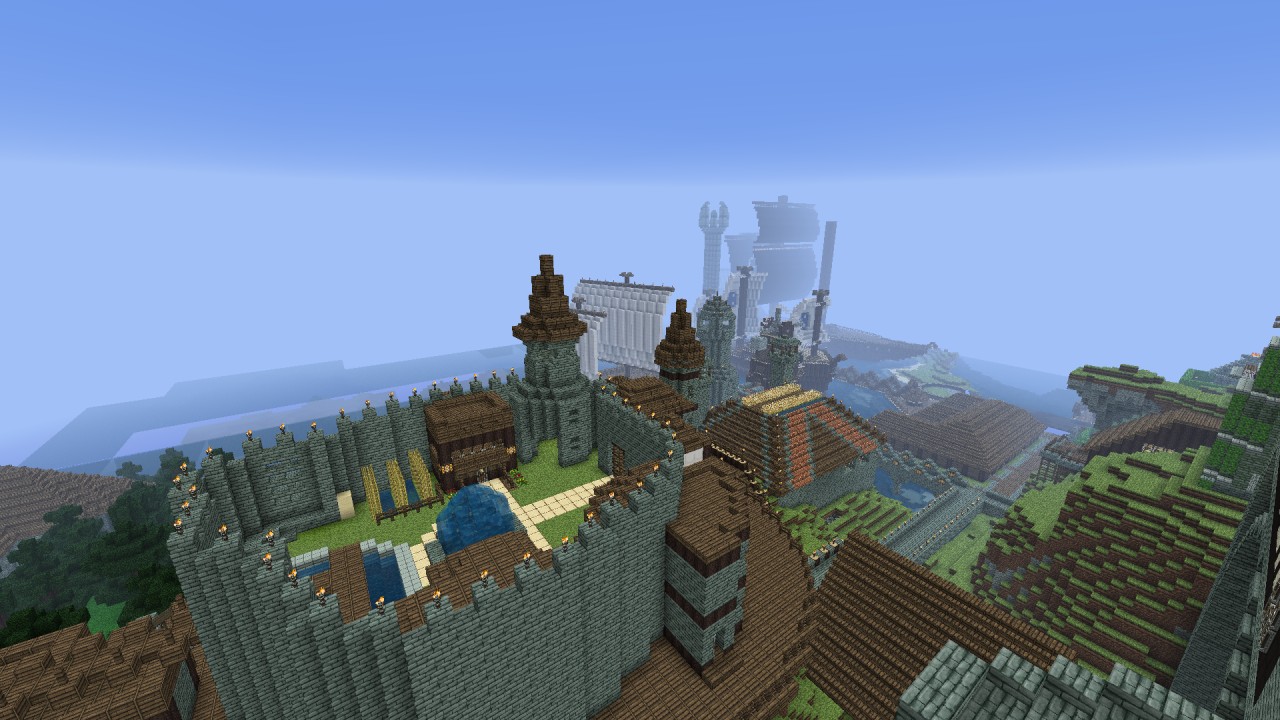 Tower City Minecraft Map