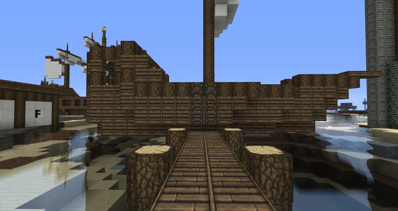 Harbour Village Minecraft Map