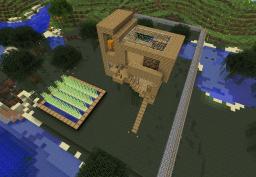 Swamp treehouse Minecraft Map & Project