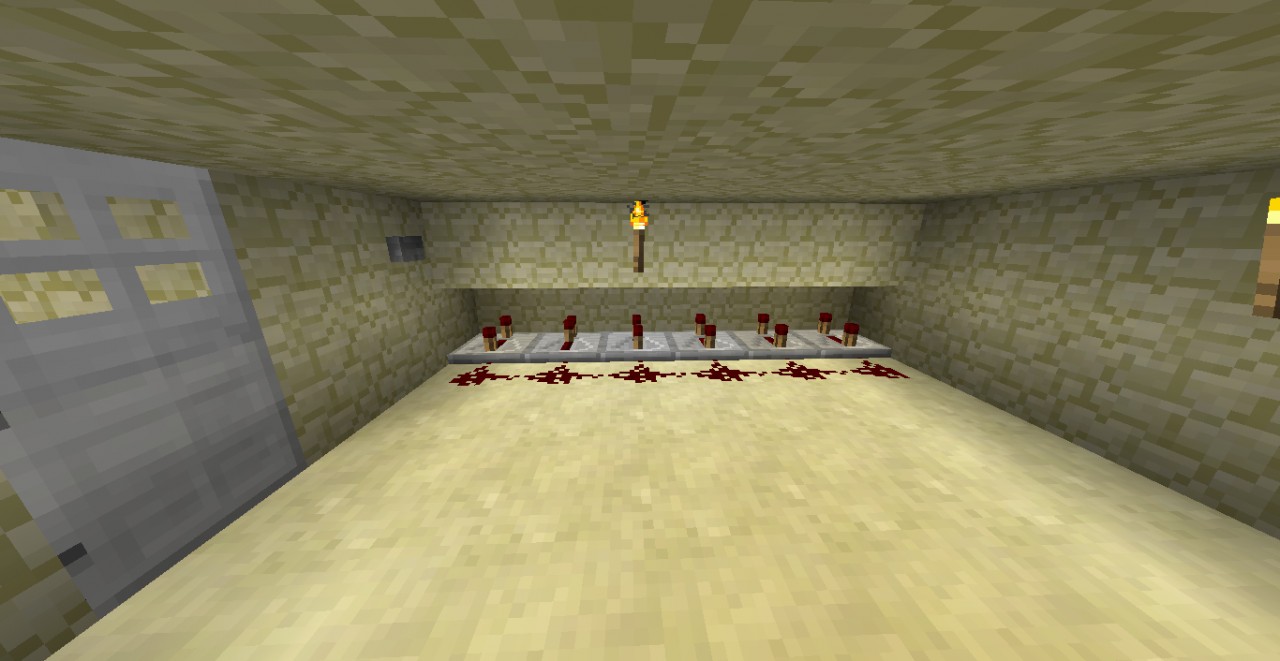 Repeater lock with protection system Minecraft Map