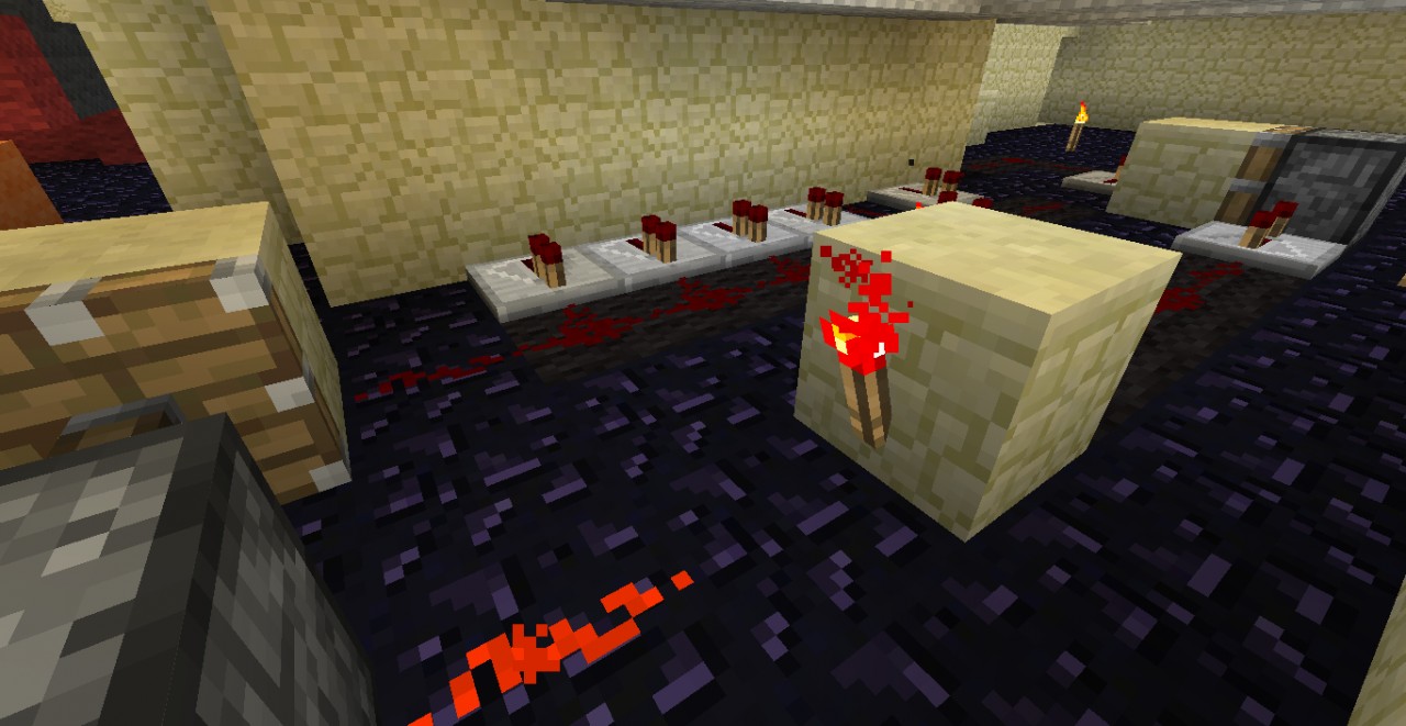 Repeater lock with protection system Minecraft Map