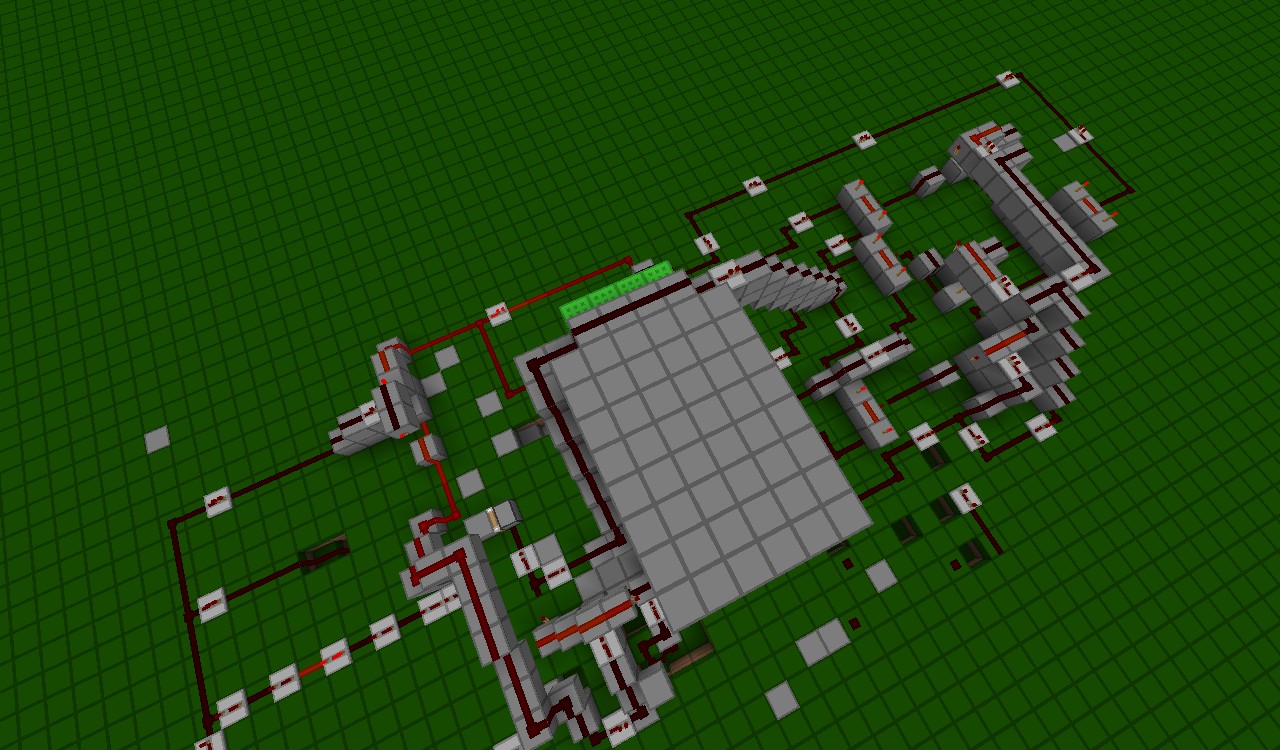 Redstone red light green light preview Minecraft Map