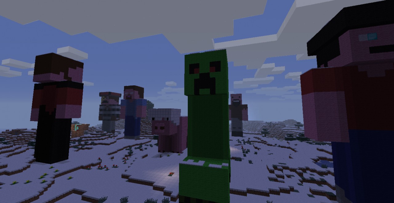 Statues Minecraft Map