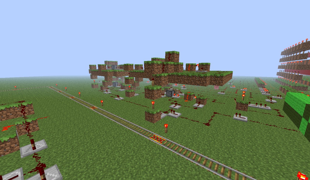 Redstone counter with display and adder Minecraft Map