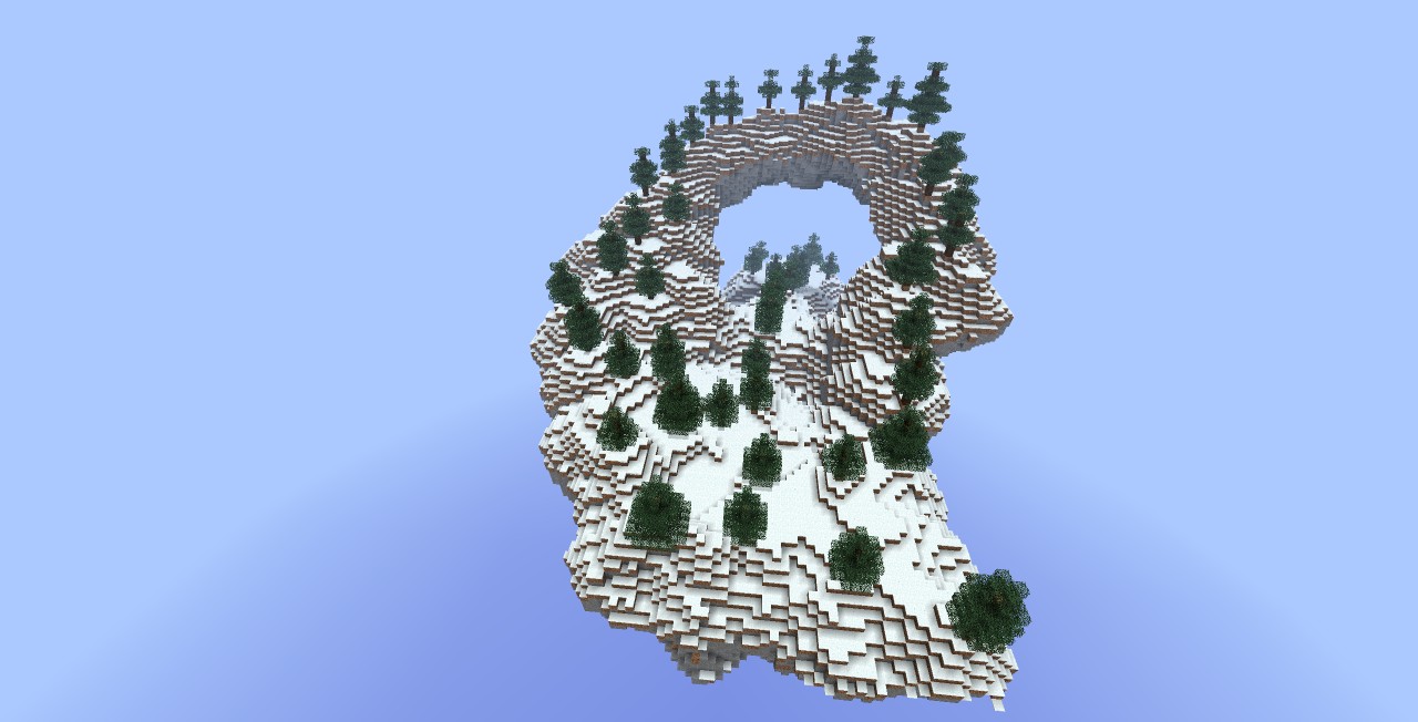 The Floating Islands Minecraft Map