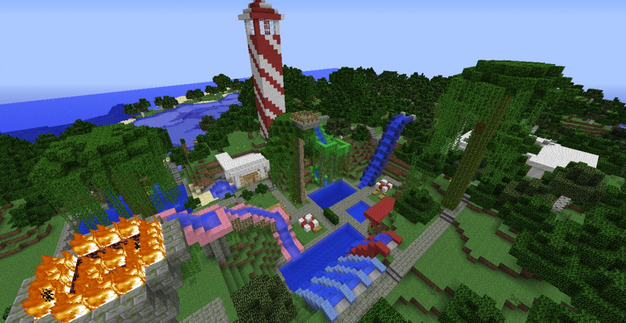 Aqua Park Minecraft Map