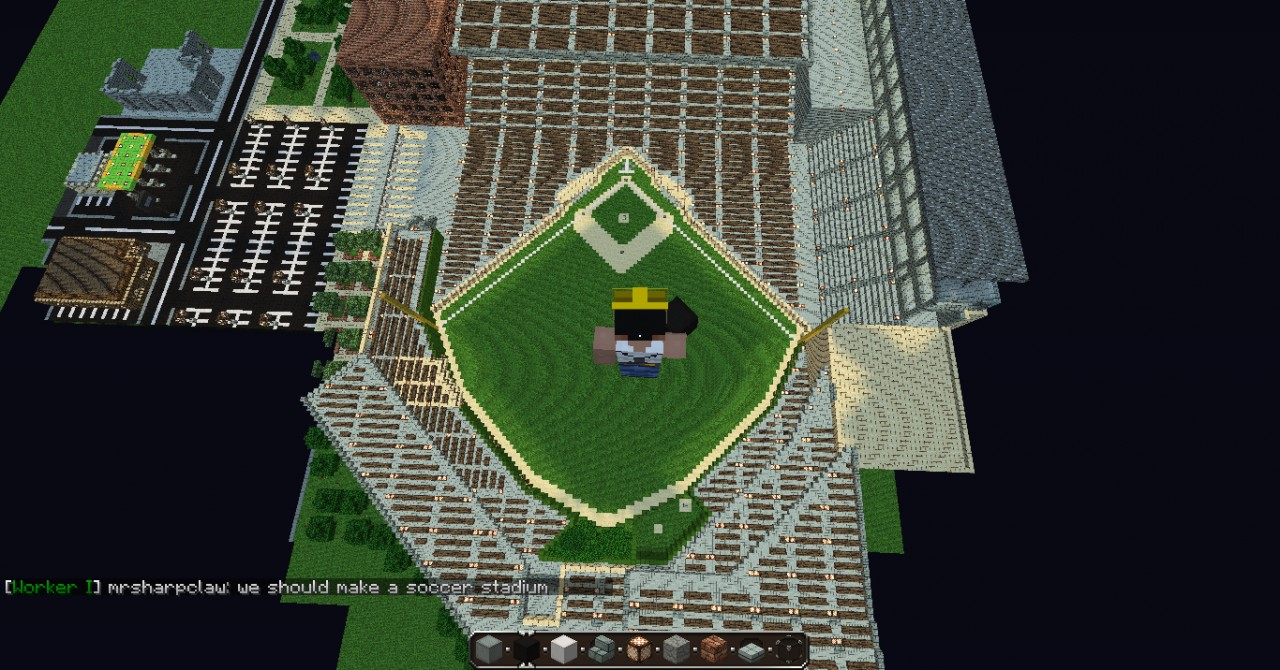 Baseball Field Minecraft Map