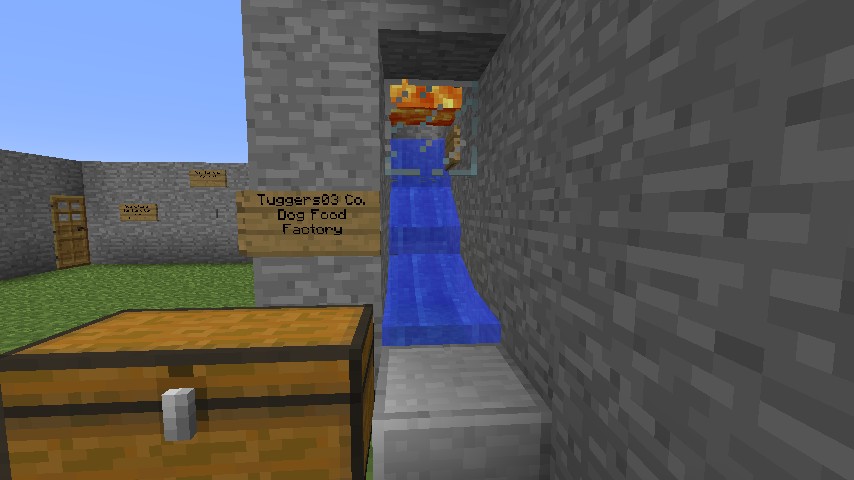 Combination Door Lock >> Dog Food Factory + Some Other Redstone Things Minecraft ... Combination Door Lock >> Dog Food Factory + Some Other Redstone Things Minecraft ...