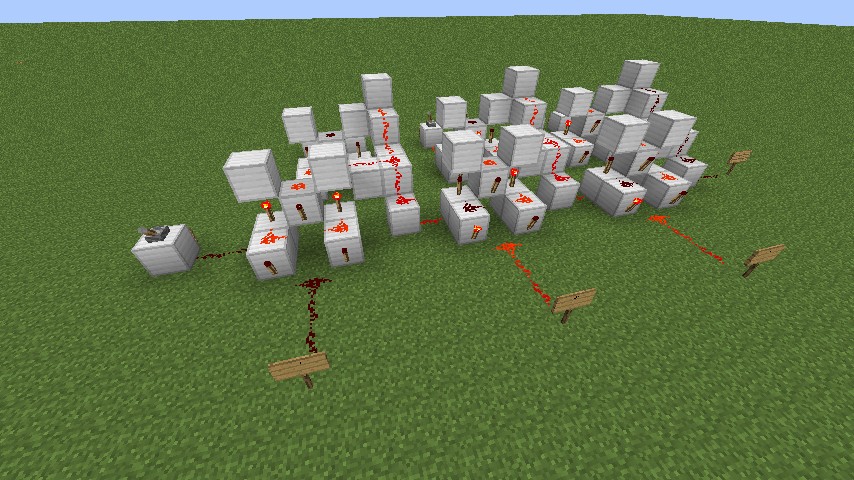 Tutorial: How to Build an Adder (and how it works!) Minecraft Project