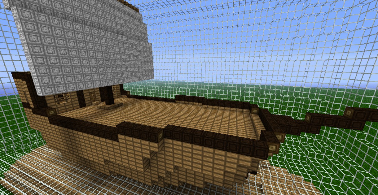 Ship in a Bottle Minecraft Project