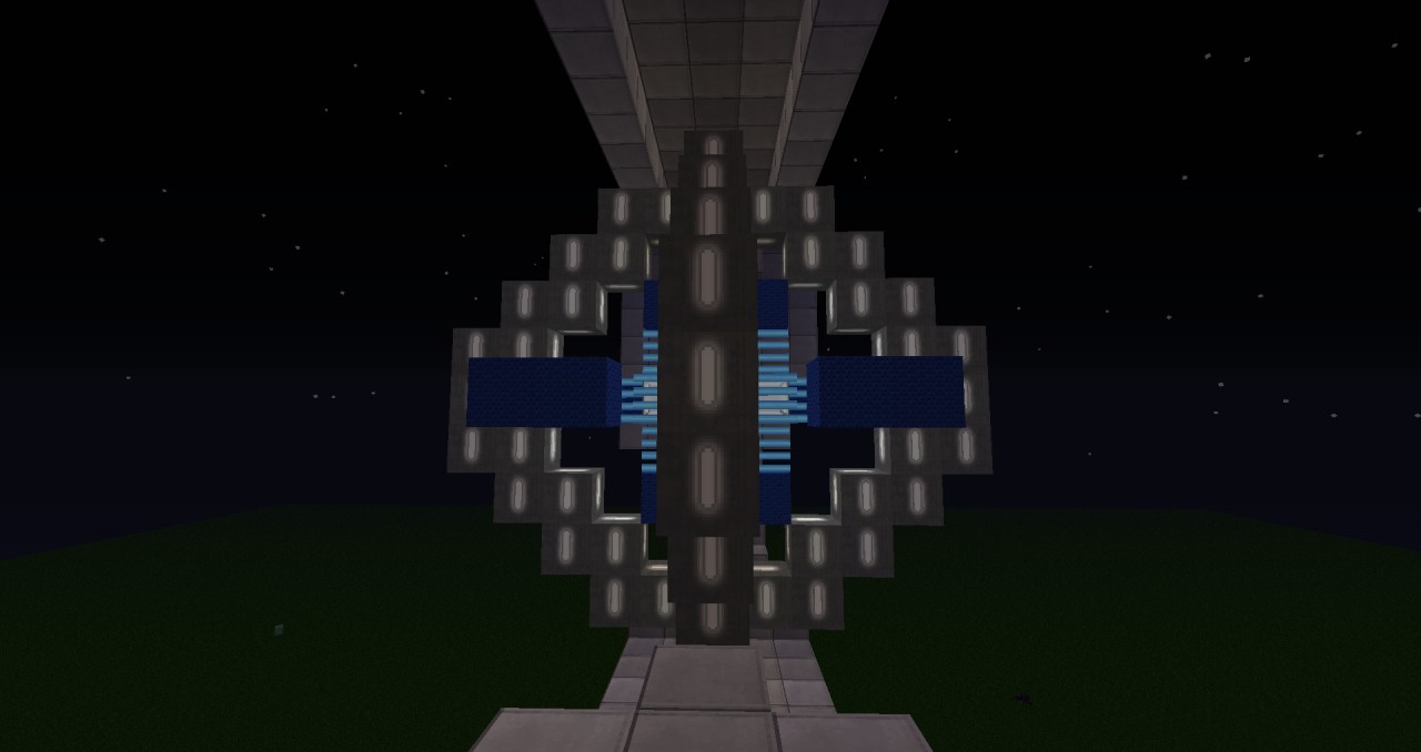 Mass relay exact replica from mass effect 3 Minecraft Map