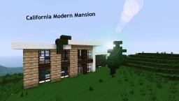 California Modern Mansion Minecraft Map & Project